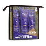 Itallian Hairtech Trivitt Kit Home Care Matizante (shampoo + Hidratante + Condicionador)