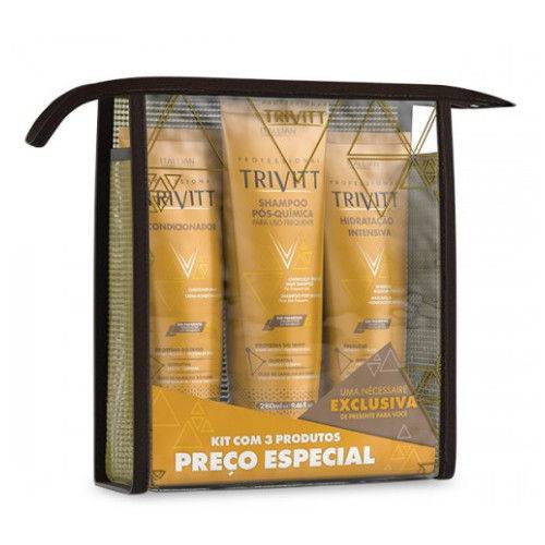 Itallian Hairtech Trivitt Kit Home Care (shampoo + Condicionador + Hidratação)