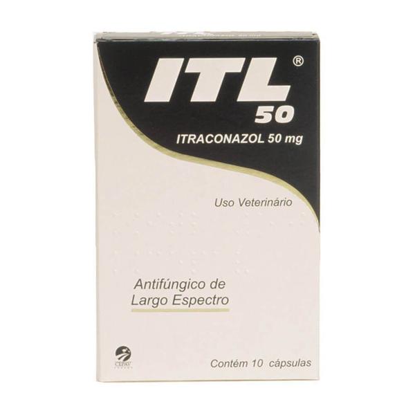 ITL 50 Itraconazol 50mg C/ 10 Cápsulas - Cepav
