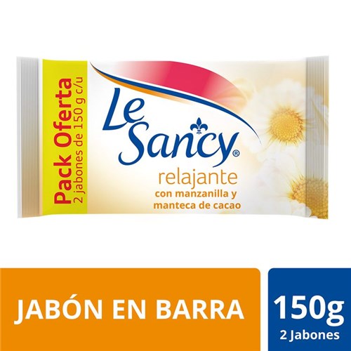 Jabón En Barra Le Sancy Mix,150 G, 2 Unid