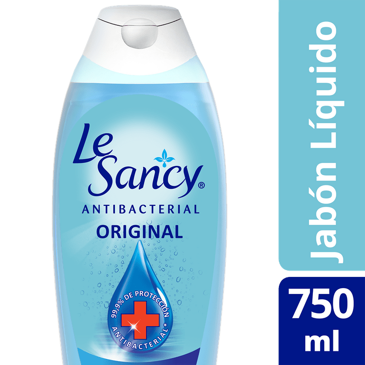 Jabón Líquido Le Sancy, Original, Antibacterial, 750 Ml