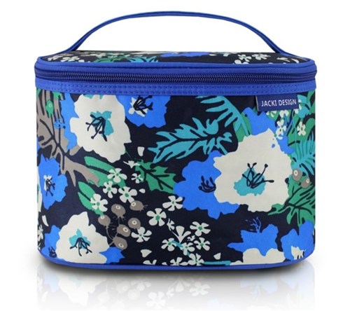 Jacki Design Necessaire Frasqueira Estampa Tam G Azul Floral