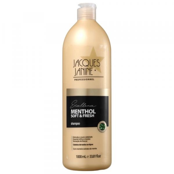 Jacques Janine Menthol Soft Fresh Shampoo Profissional 1000ml