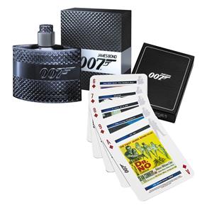 James Bond 007 Eau de Toilette James Bond - Kit de Perfume Masculino 50ml + Jogo de Cartas Kit