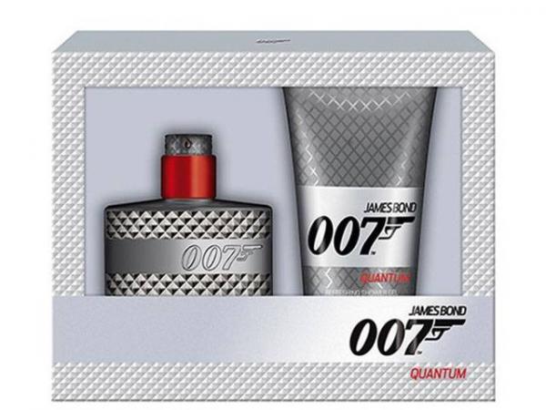 James Bond Kit 007 Quantum Perfume Masculino - Eau de Toilette 50ml + Gel de Banho 150ml