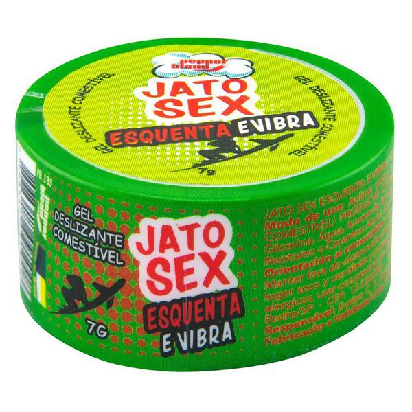 Jato Sex Esquenta e Vibra Gel 7g Pepper Blend Verde