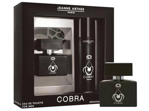 Jeanne Arthes Cobra Perfume Masculino - Eau de Toilette 100ml + Desodorante 200ml
