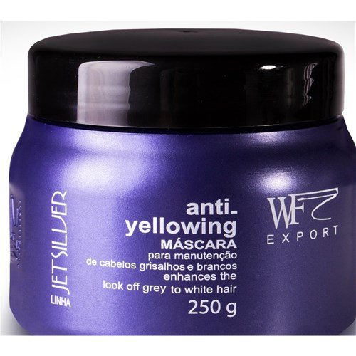 Jet Silver - Máscara Anti Yellowing Wf Cosmeticos 250Gr