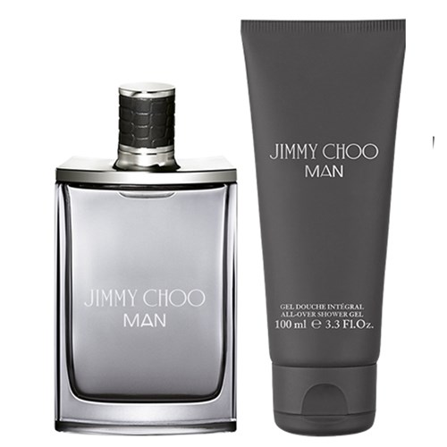 Jimmy Choo Man Jimmy Choo - Masculino - Eau de Toilette - Perfume + Gel de Banho Kit