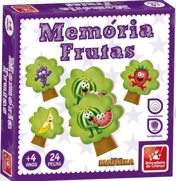 Jogo da Memória - Frutas - Brincadeira de Criança