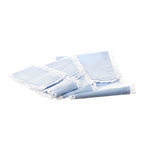 Jogo de Capas de Tecido Azul para Kit Higiene Bebê Menino (Conj. 3 Peças)