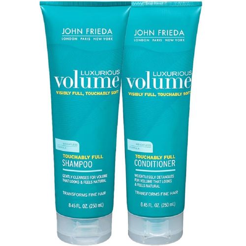 John Frieda Luxurious Shampoo + Condicionador Kit Avolumante