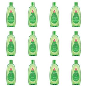 Johnsons Baby Cabelos Claros Shampoo 200ml - Kit com 12