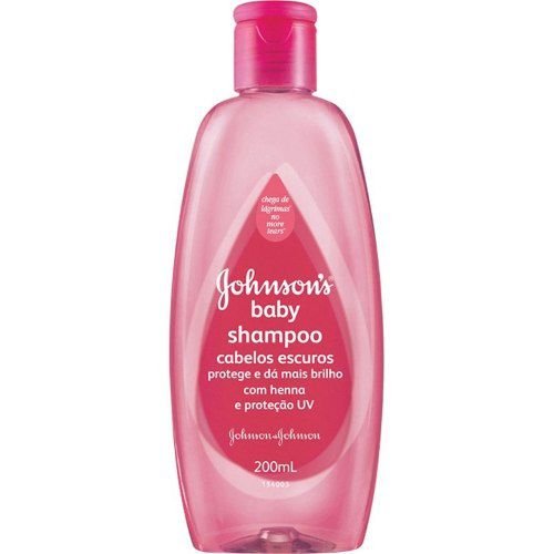 Johnsons Baby Cabelos Escuros Shampoo 200ml (Kit C/12)