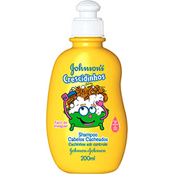 Johnson's Crescidinhos Shampoo Cabelos Lisos 200ml