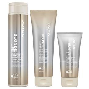 Joico Blonde Life Shampoo (300ml), Condicionador (250ml) e Máscara (150ml)