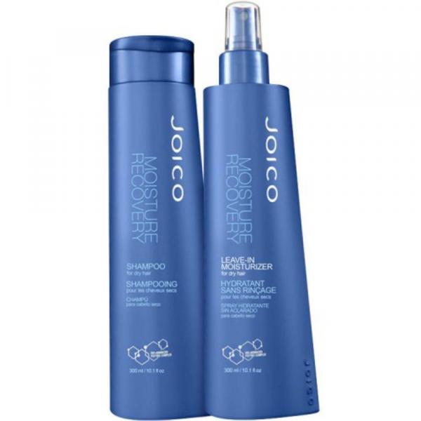 Joico Kit Shampoo Moisture Recovery 300ml+ Leave-in Moisturizer 300ml ( 2 Produtos) - Senscience