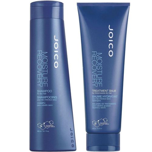 Joico Moisture Recovery Duo Kit Shampoo For Dry Hair (300ml) e Moisture Recovery Treatment Balm (250ml)
