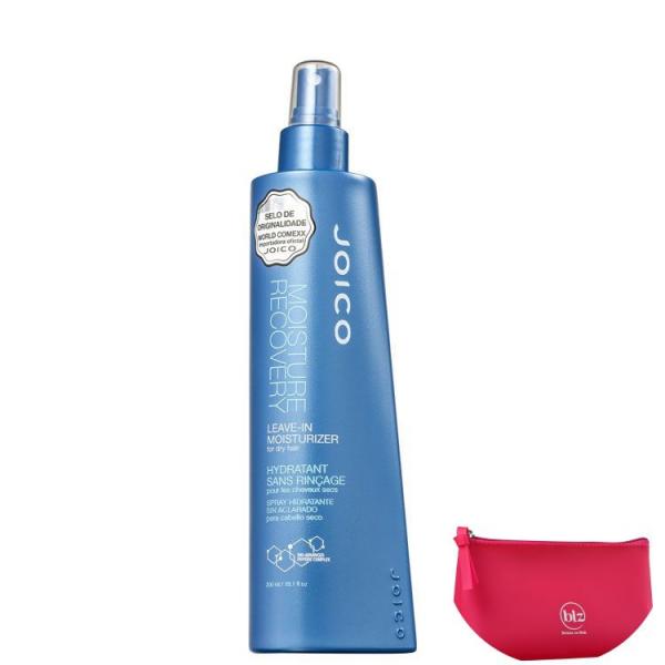 Joico Moisture Recovery - Leave-in 300ml + Nécessaire Pink Beleza Na Web