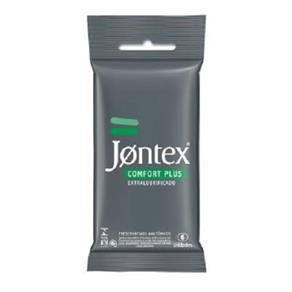 Jontex Preservativo Comfort Plus 6 Unidades - Sem Sabor