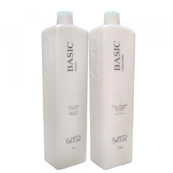 K.Pro Kit Basic Shampoo e Condicionador 1 Litro - K. Pro