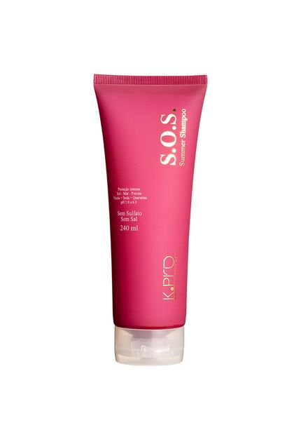 K.Pro S.O.S. Summer - Shampoo Sem Sulfato 240ml