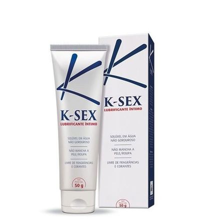 K-sex Gel Lubrificante Íntimo Sem Perfume 50g