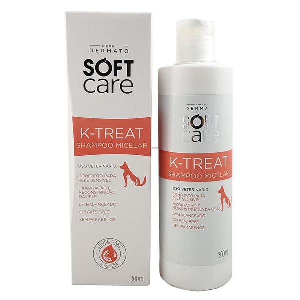 K-Treat Shampoo Micelar para Cães e Gatos 300ml - Soft Care