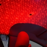 K7K8 Car Atmospheres Lampada interior Ambient Star Light USB Noite Remote Control