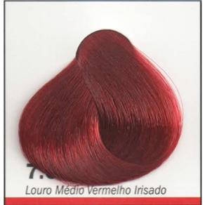 Kaedo Nano Color Coloração em Creme Acajus e Vermelhos - 60gr - 7.62 - Louro Médio Vermelho Irisado