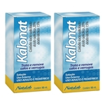 Kalonat ácido salicílico trata e remove calos e verrugas - natulab - kit 2x10ml