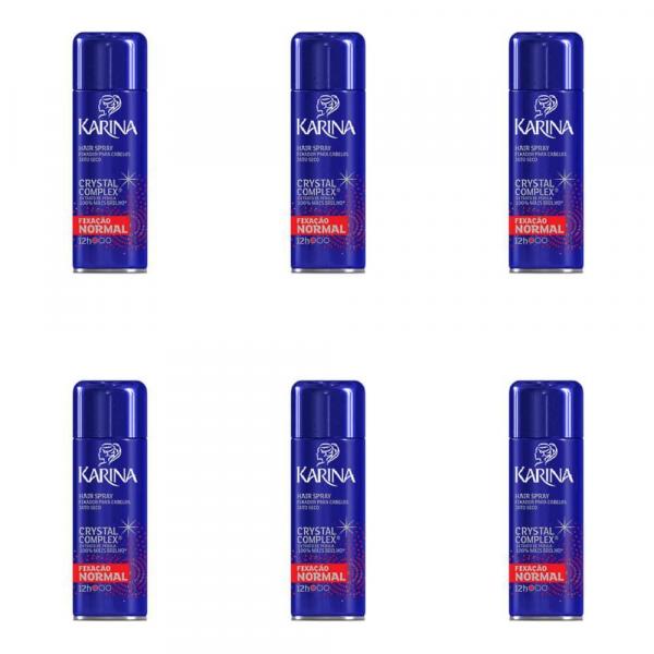 Karina Crystal Complex Hair Spray Normal 250ml (Kit C/06)