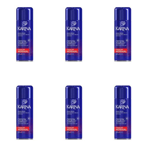 Karina Crystal Complex Hair Spray Normal 250ml (kit C/06)