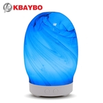 KBAYBO 100ML umidificador de ar ultra Aroma Essencial Criador Oil Difusor para Início Fogger névoa com luzes 7 cores LED Lamp