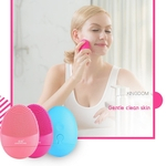 KD-308B Ultrasonic Silicone Escova Facial Cleaner Waterproof Rosto Spa Massager