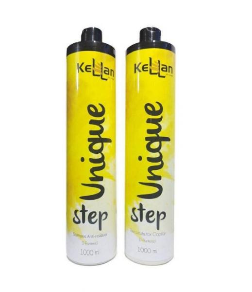 Kellan Progressiva Unique Kit Shampoo e Reconstrutor Capilar 2x1L - Kellan Cosmeticos