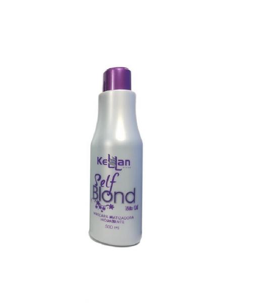 Kellan Self Blond Efeito Platinado Máscara 500ml - Kellan Cosmeticos