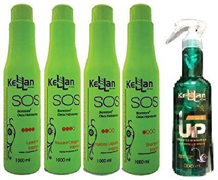 Kellan SOS - Bioresatore de Óleos Hidratantes + UP Grede - 5 Itens - Kellan Cosmeticos