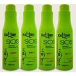 Kellan Sos - Biorestore de Oleos Hidratantes - 4 Itens