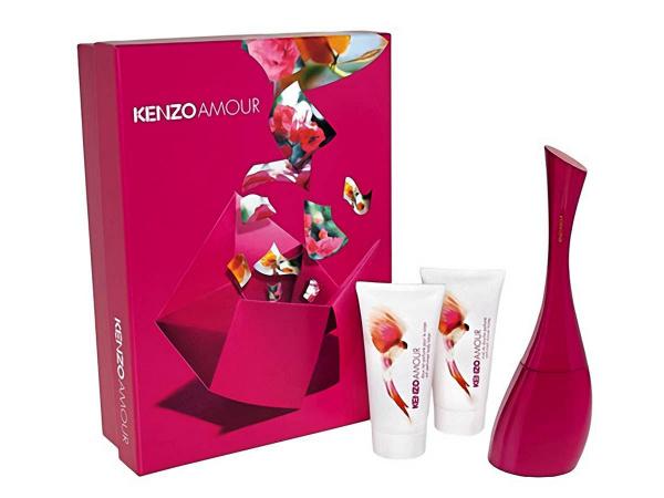 Kenzo Coffret Kenzo Amour Perfume Feminino 50ml - Edp + Gel de Banho 50ml + Loção Corporal 50ml