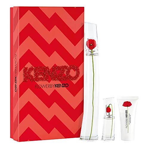 Kenzo Flower By Kenzo Kit - Eau de Parfum + Loção Corporal + Travel Size Kit