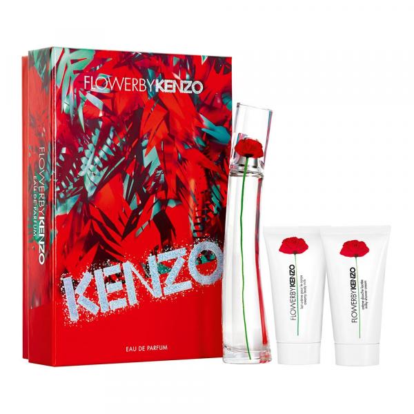 Kenzo Flower Kit Perfume Feminino EDP + Gel de Banho