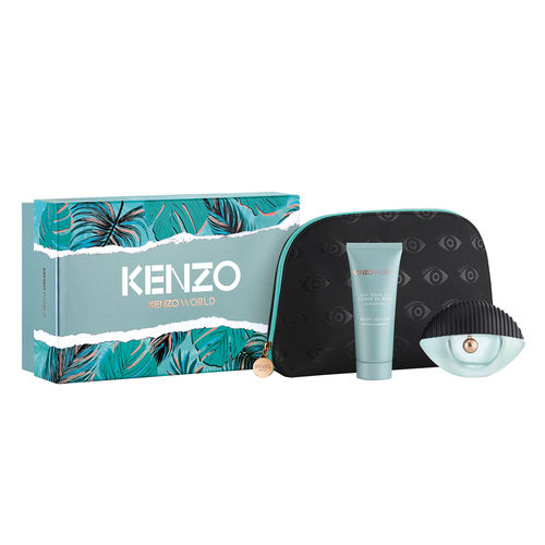 Kenzo Kenzo World Kit - Eau de Parfum + Nécessaire + Loção Corporal