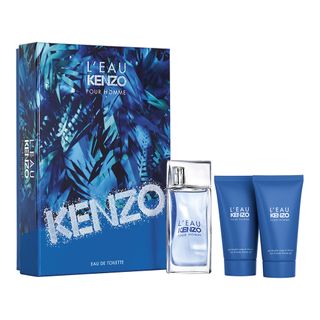 Kenzo Pour Homme L’eau Coffret– Perfume Masculino EDT + Gel de Banho Kit