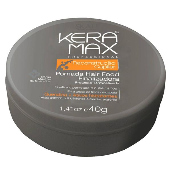 Keramax Reconstrução Pomada Hair Food 40g - Skafe