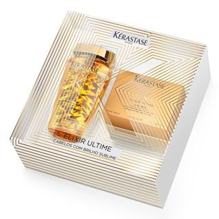 Kérastase Elixir Ultime Kit – 1 Shampoo Le Bain 250ml + 1 Máscara Le Masque 200ml Kit
