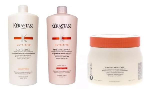 Kérastase Nutritive Magistral Shampoo + Cond. + Máscara - Kerastase