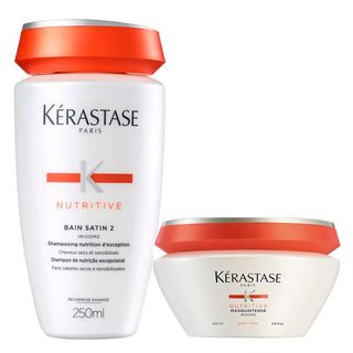 Kérastase Nutritive Satin 2 & Masquintense Kit - Shampoo + Máscara Kit