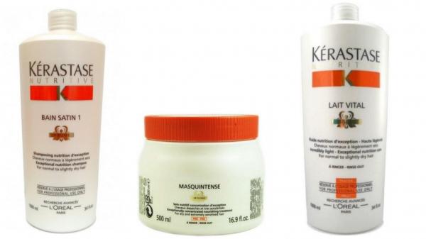 Kérastase Nutritive - Shampoo - 1 LT - Condicionador 01 - Lt - Máscara - 500g