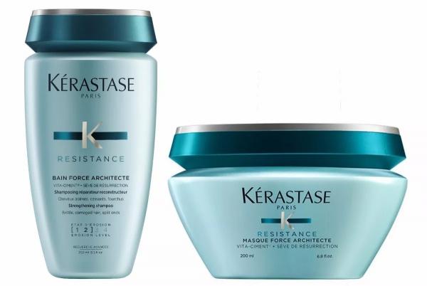 Kérastase Resistance - Máscara -200ml e Shampoo Force Architecte - 250ml
